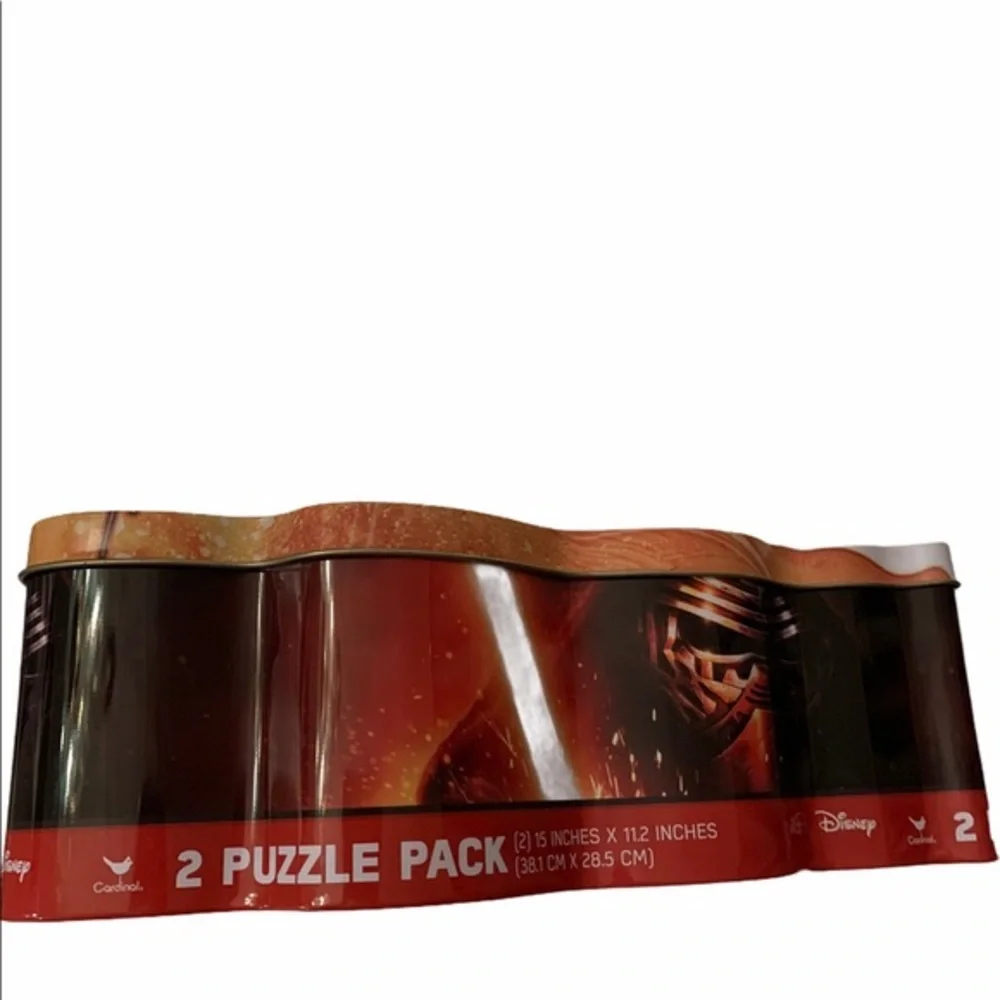 Disney Star Wars 2 Puzzle Pack with Collectors Tin